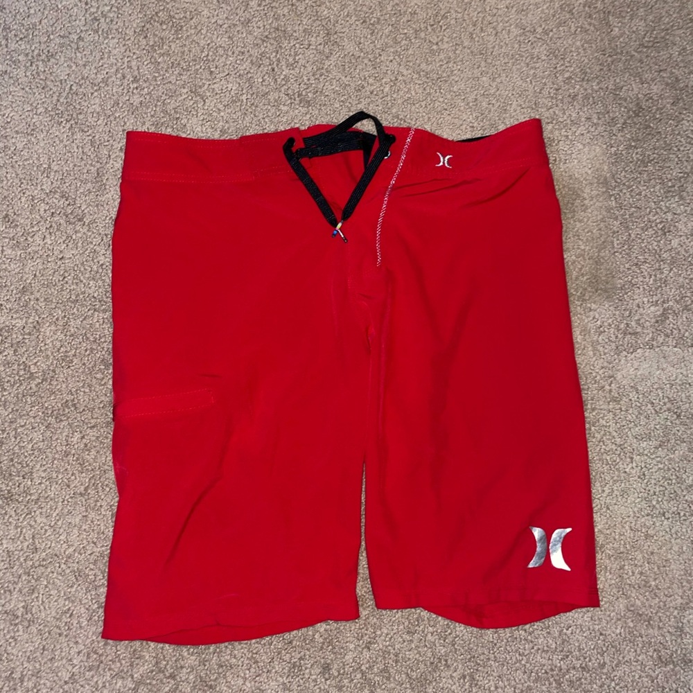 Red Hurley Bathing Suit